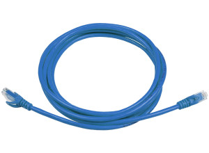PowerPRO Blue Cat.5e U/UTP Patch Cord - PVC